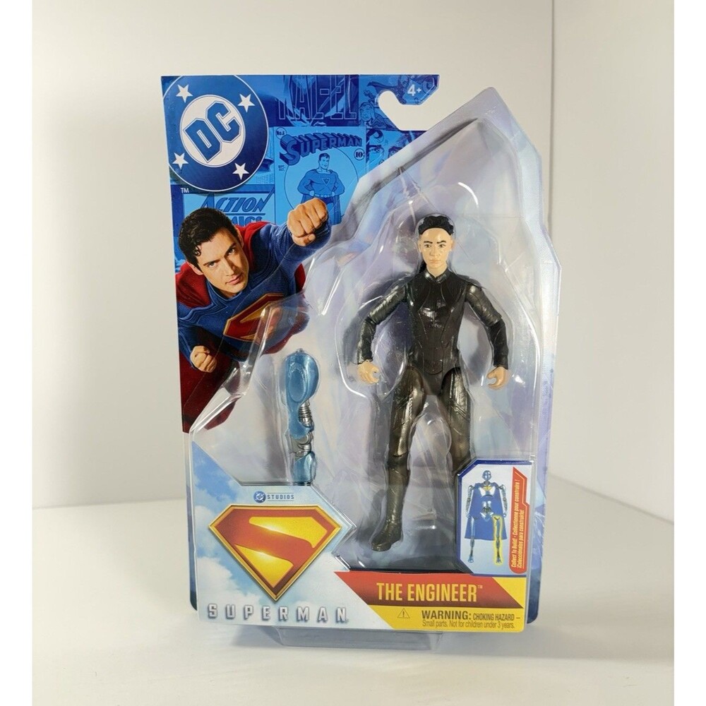 DC Comics Superman The Engineer 6" Action Figure Authentic Collectible - New